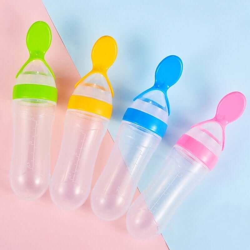 Fleslepel voor babyvoeding