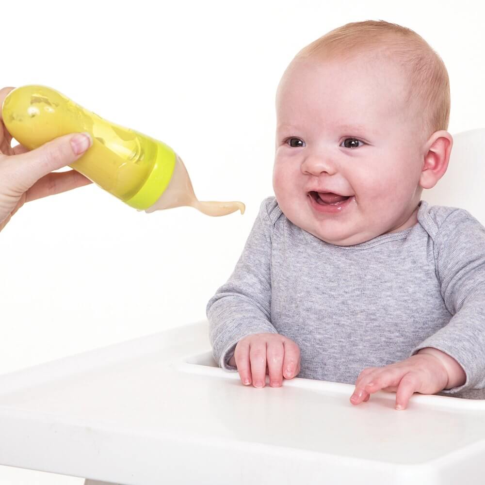 Fleslepel voor babyvoeding