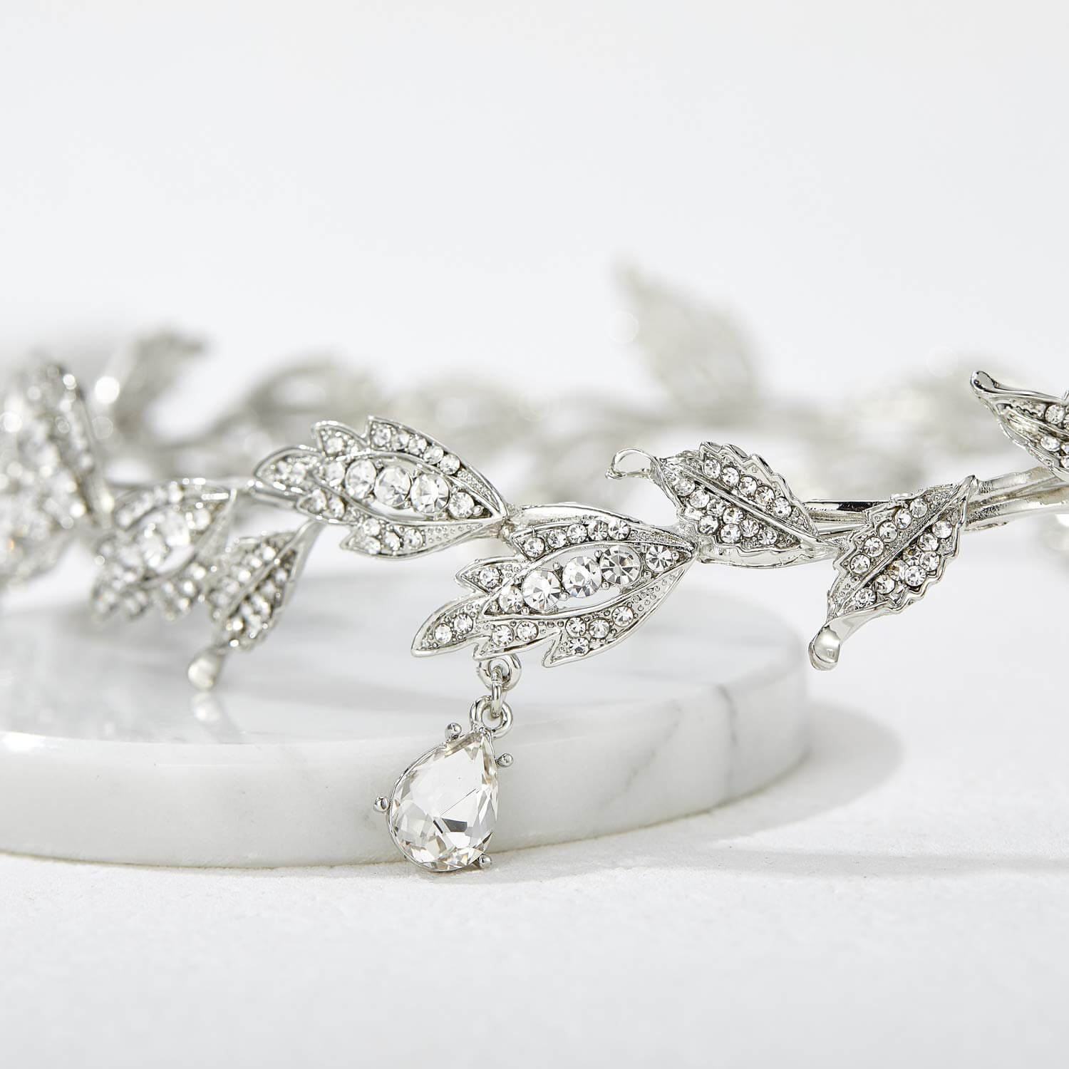 Dames Luxe Kristallen Kroon