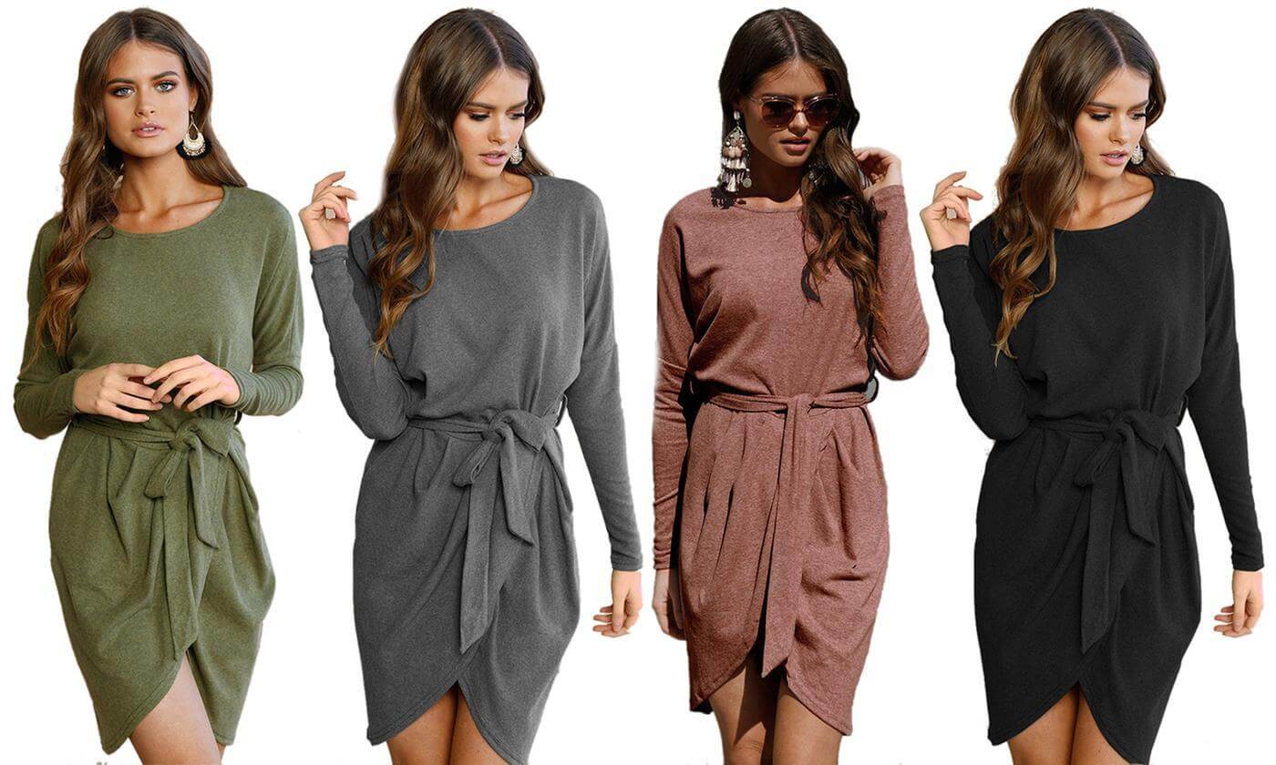 Wikkeljurk Met Lange Mouwen