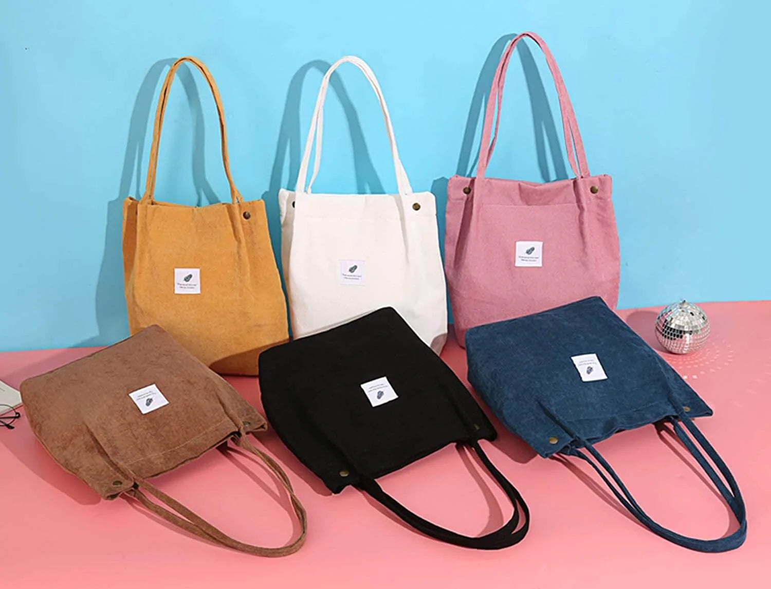 Corduroy Tas