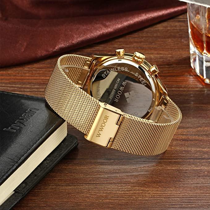 Ultra-dun Chronograaf Polshorloge