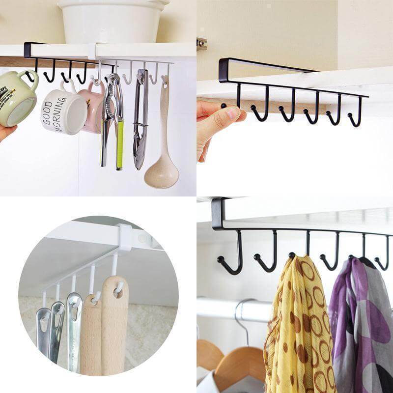 Onder-kast Hanger Rack ( KOP 1 GET 1 GRATIS )