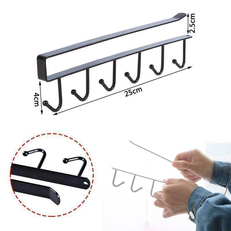 Onder-kast Hanger Rack ( KOP 1 GET 1 GRATIS )