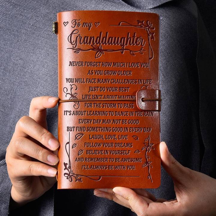 Vintage Gegraveerd Dagboek