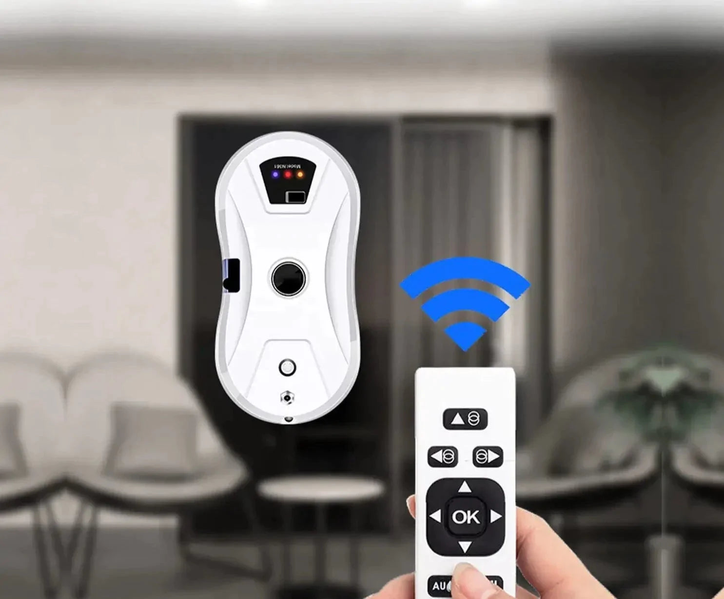 Robot Raamstofzuiger