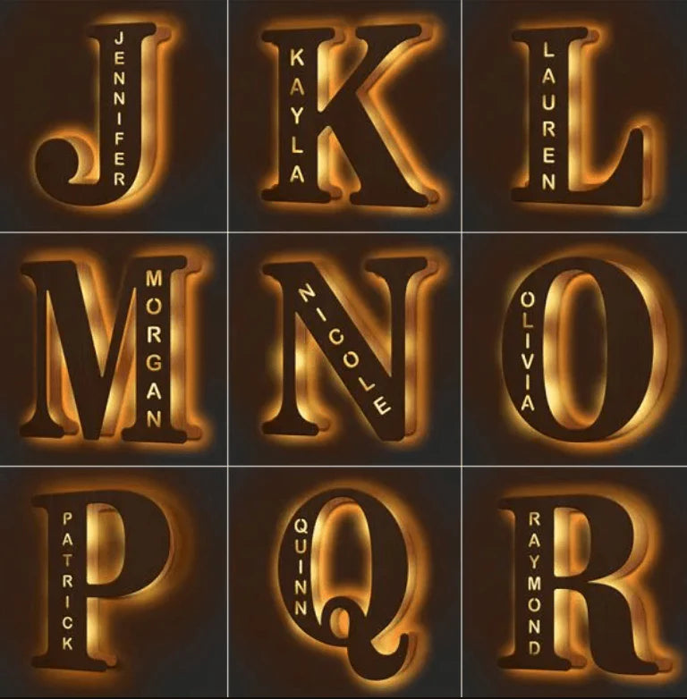 Gepersonaliseerd LED Nachtlampje