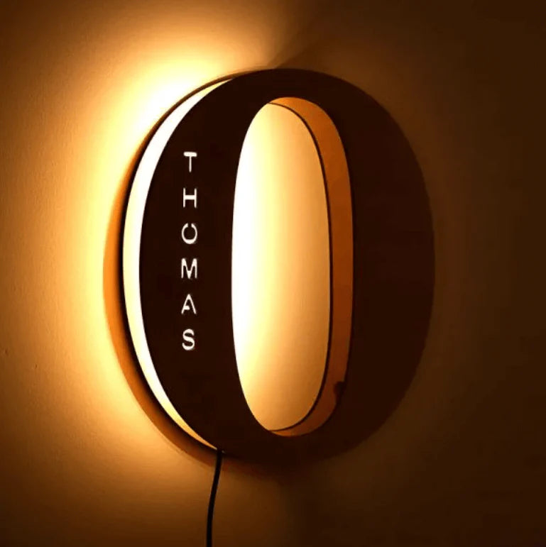 Gepersonaliseerd LED Nachtlampje