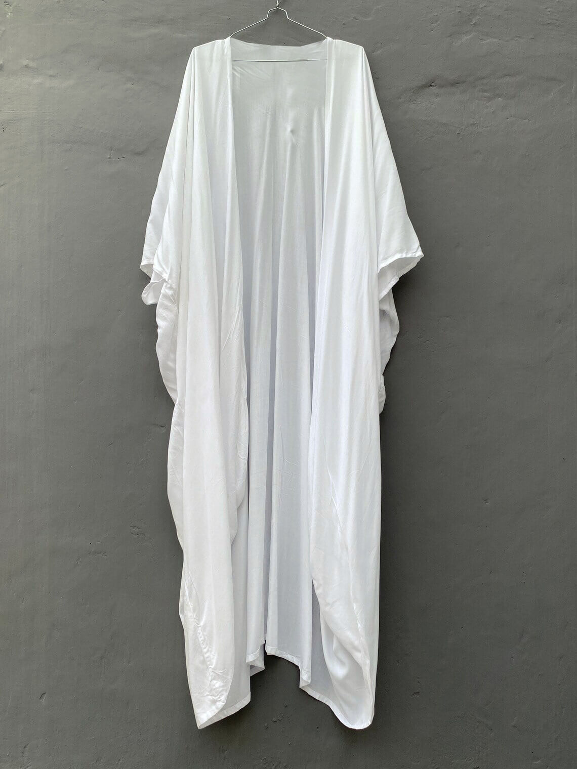 Lang vest voor op het strand