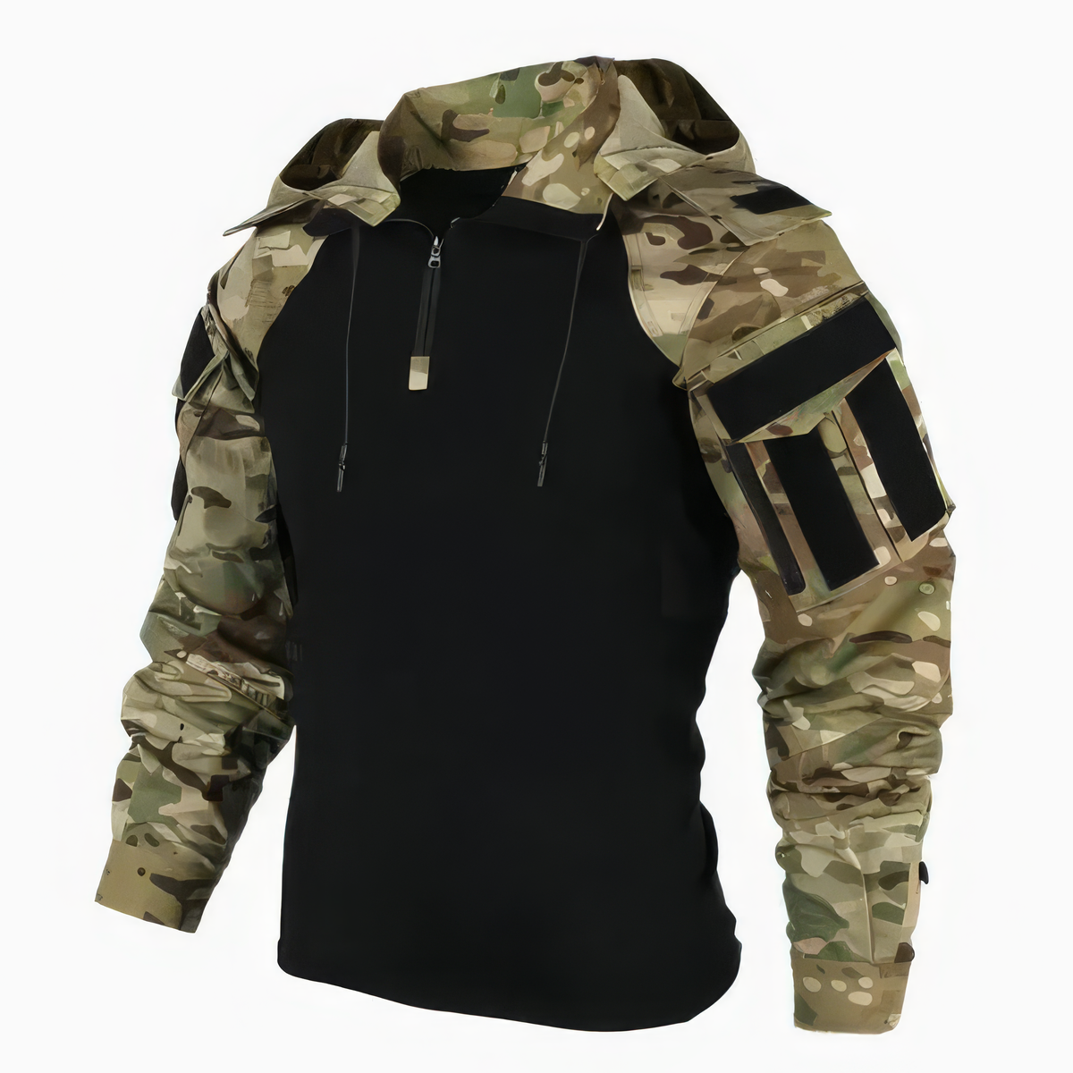 Heren Camo Jack met Functionele Ontwerpen