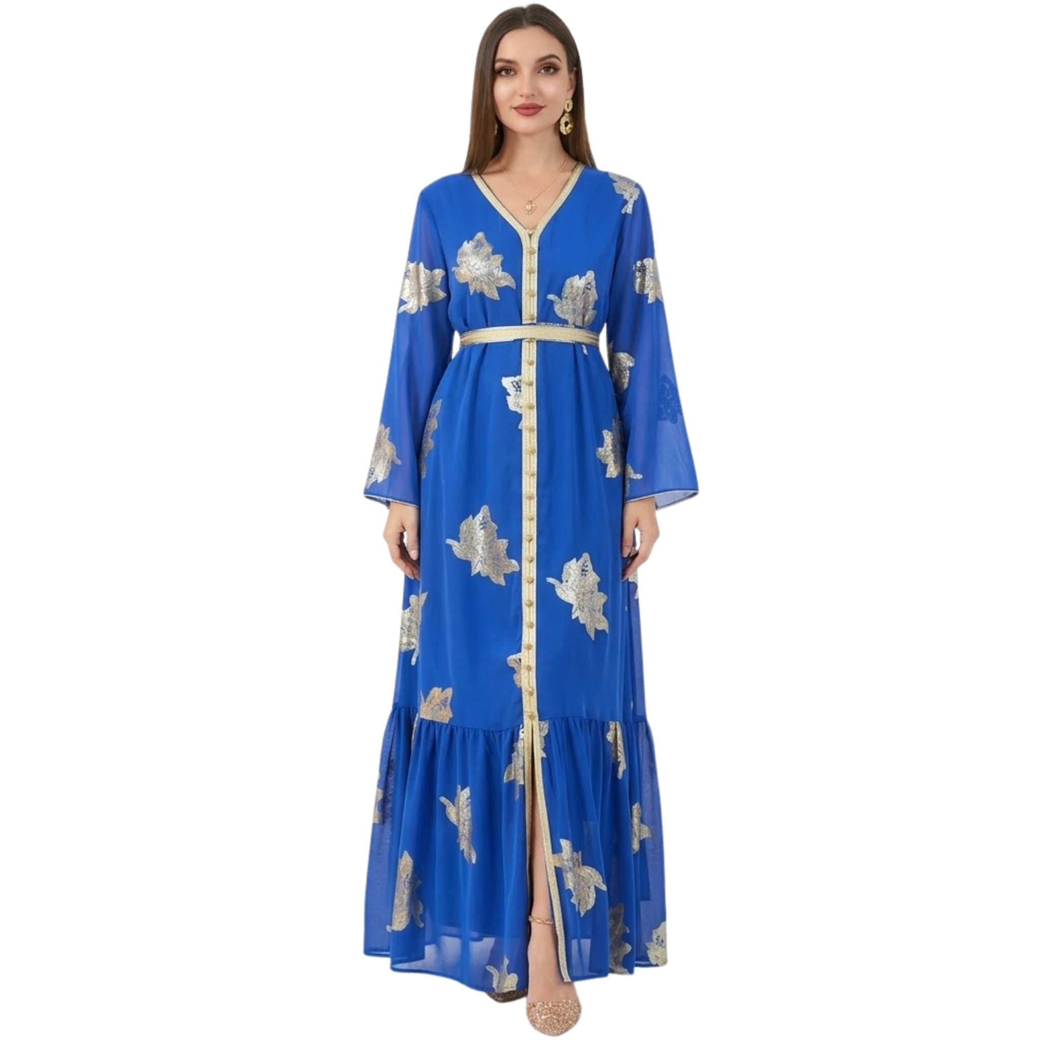 Elegante Chiffon Maxi Jurk
