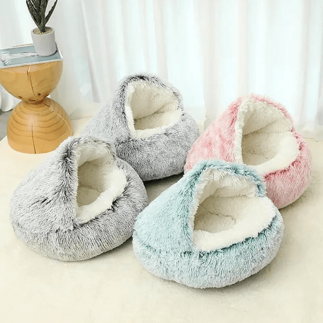 Huisdier's Comfortabele Pluche Nest Bed