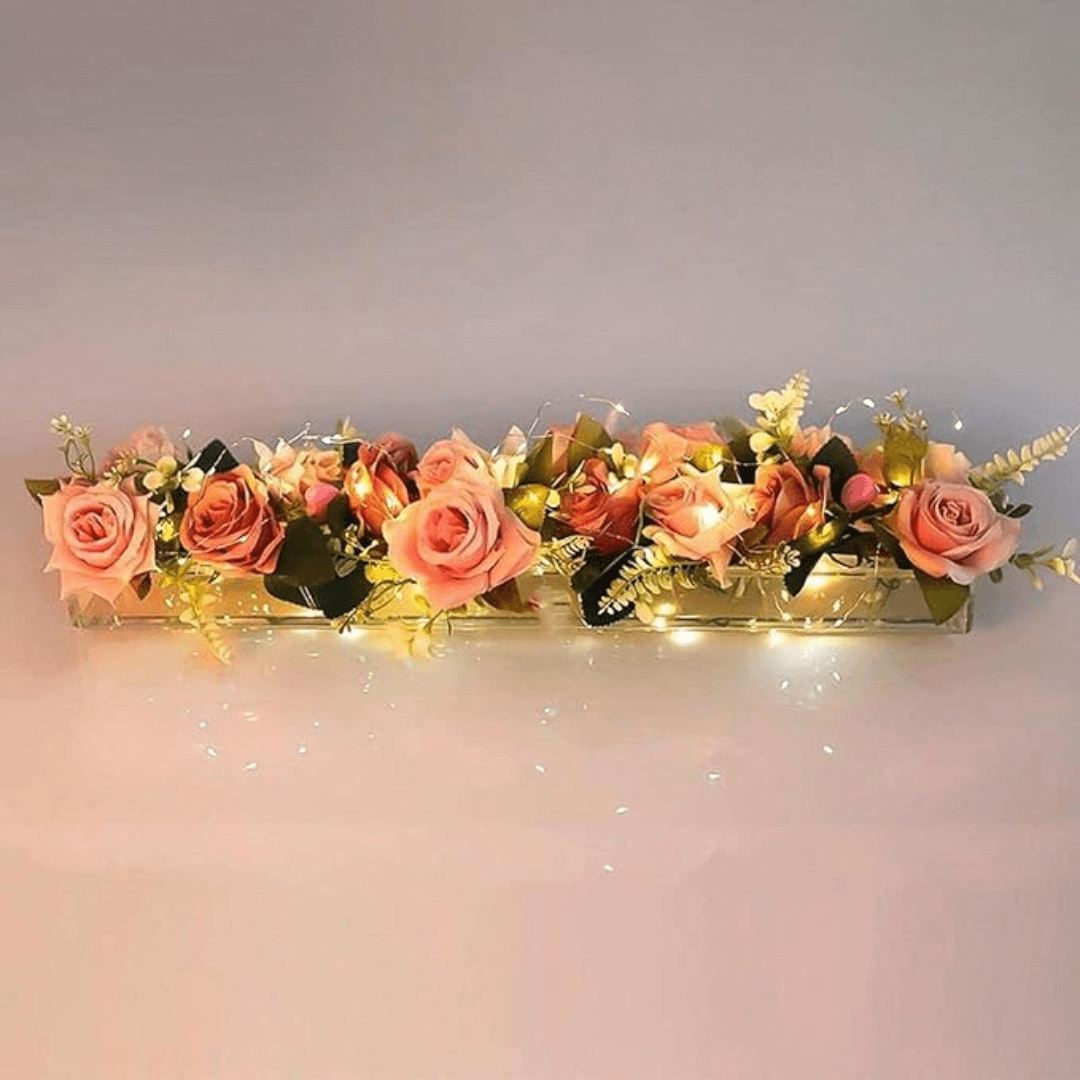 Transparante Acryl Rechthoekige Bloemenvaas