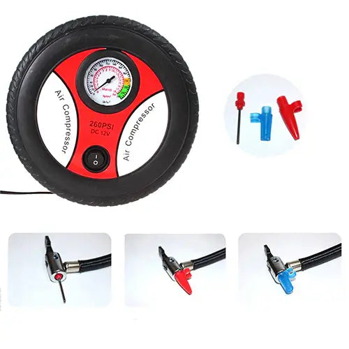Automotive draagbare luchtcompressor