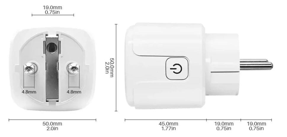 Slimme Stekker WiFi-contactdoos
