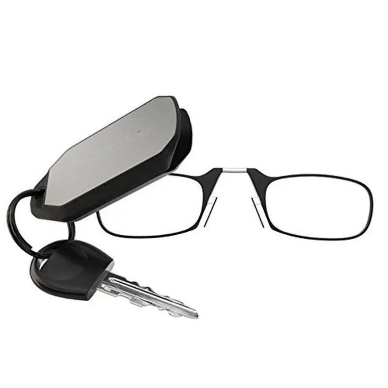 Mini Clip-On Leesbril Sleutelhanger