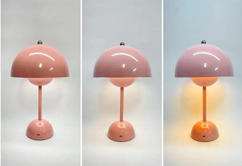 Oplaadbare Paddestoel Tafellamp