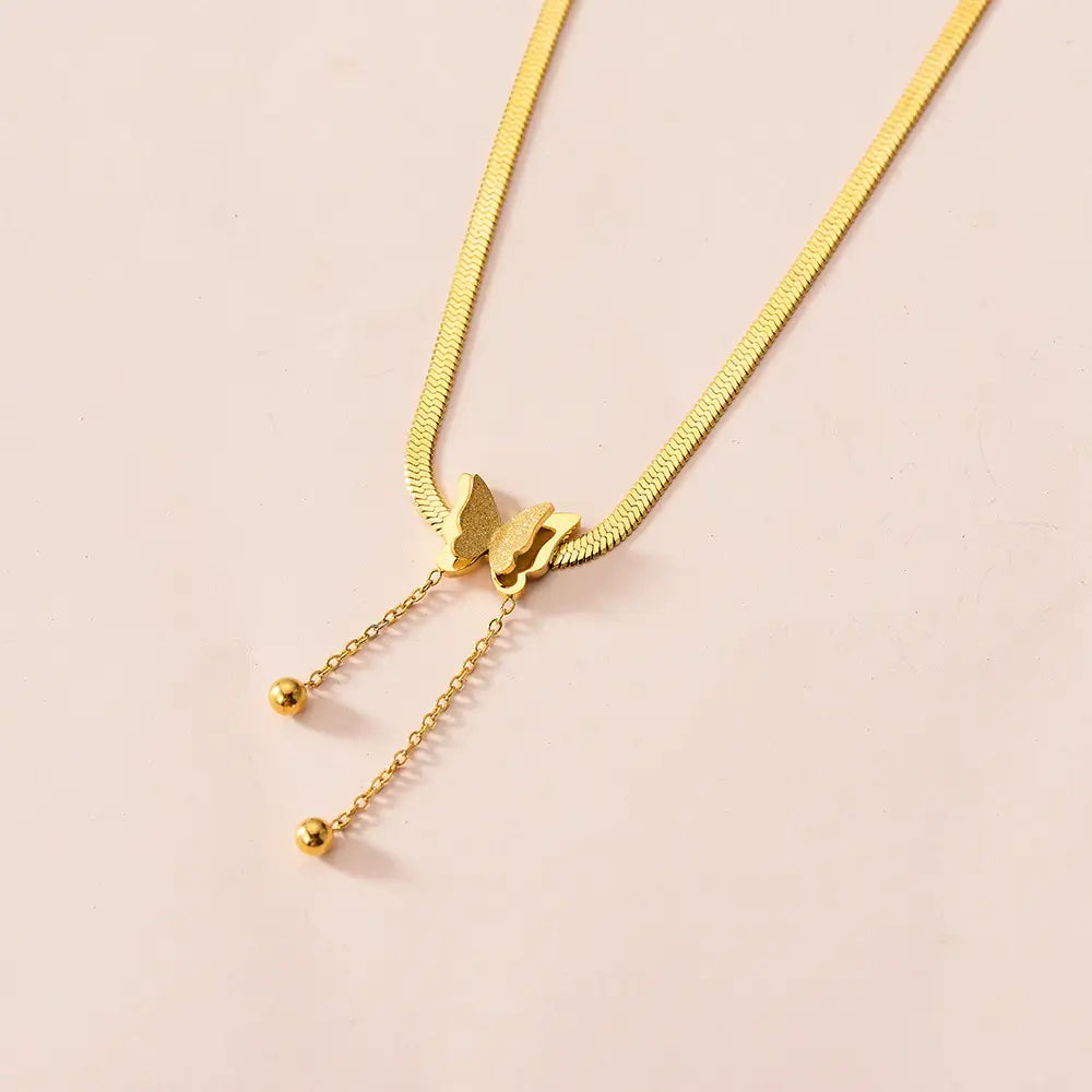 Vintage vlinderketting