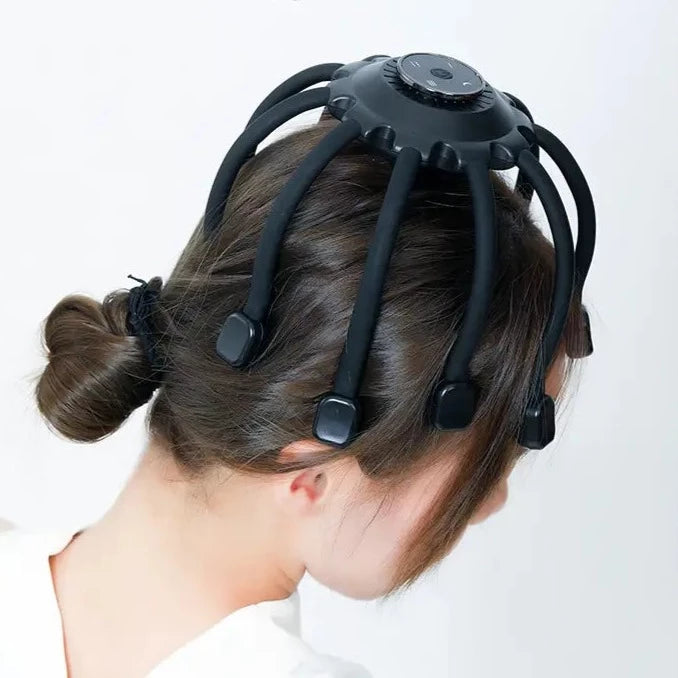 Elektrische Octopus Hoofd Massager