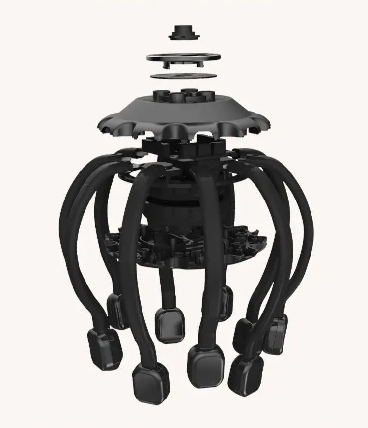 Elektrische Octopus Hoofd Massager
