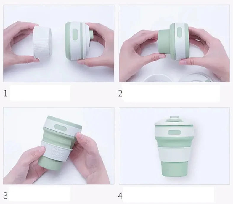 Silicone Opvouwbare Beker