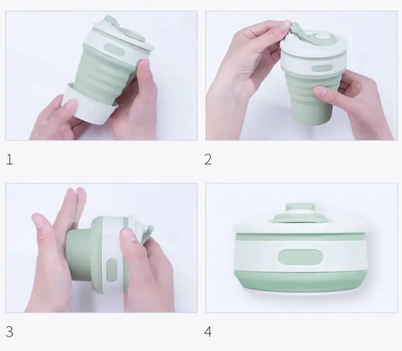 Silicone Opvouwbare Beker