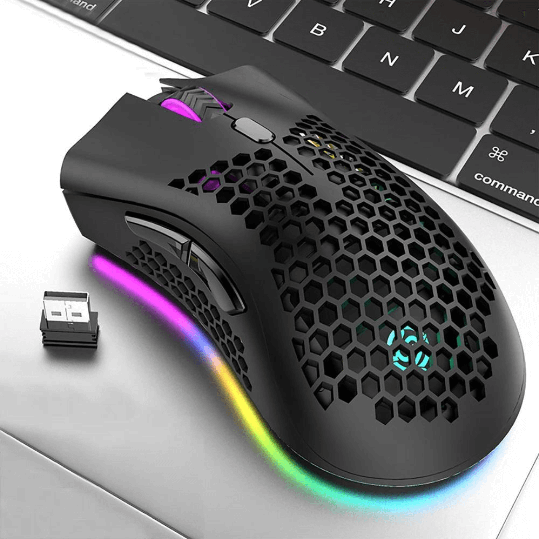RGB Honingraat Draadloze Muis