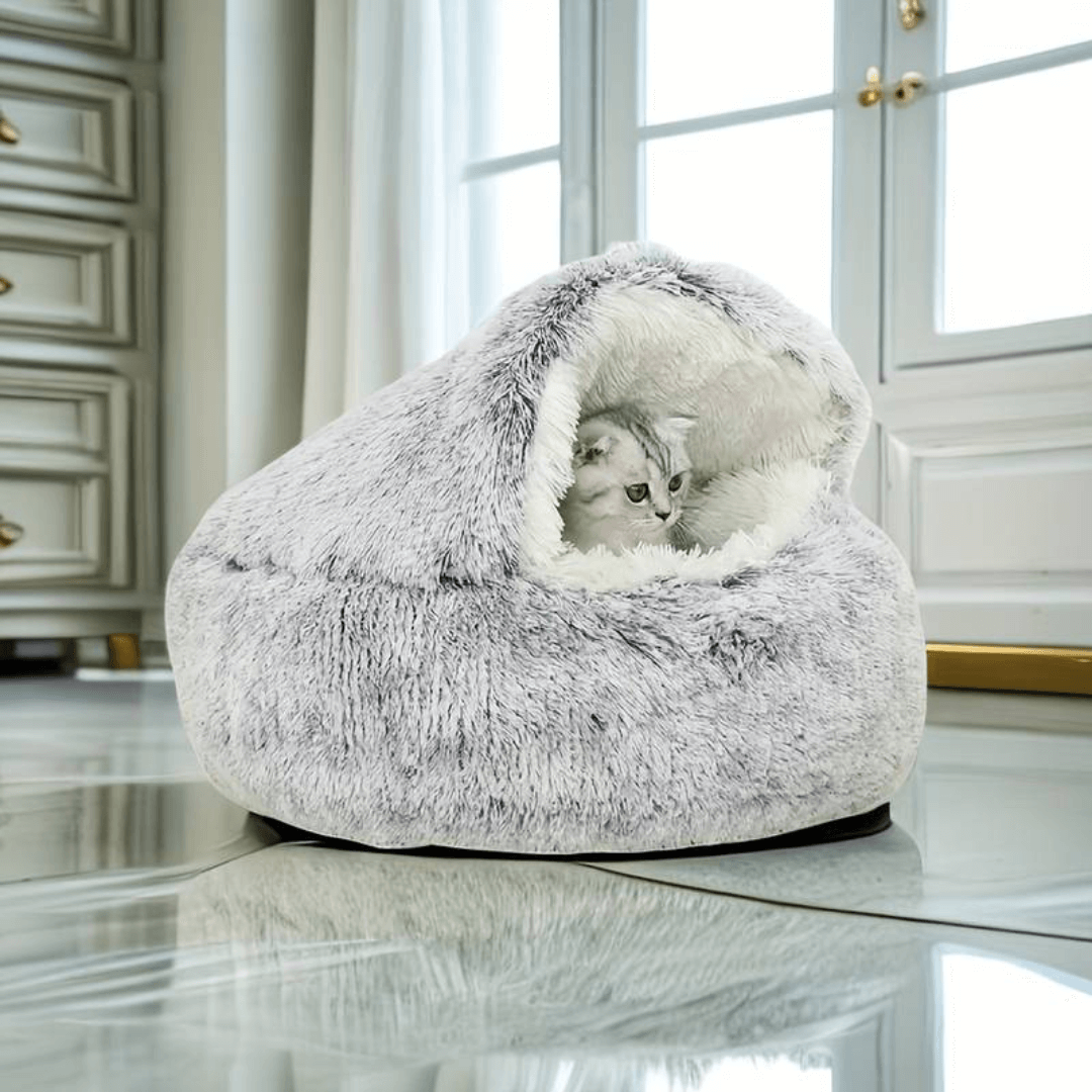 Huisdier's Comfortabele Pluche Nest Bed