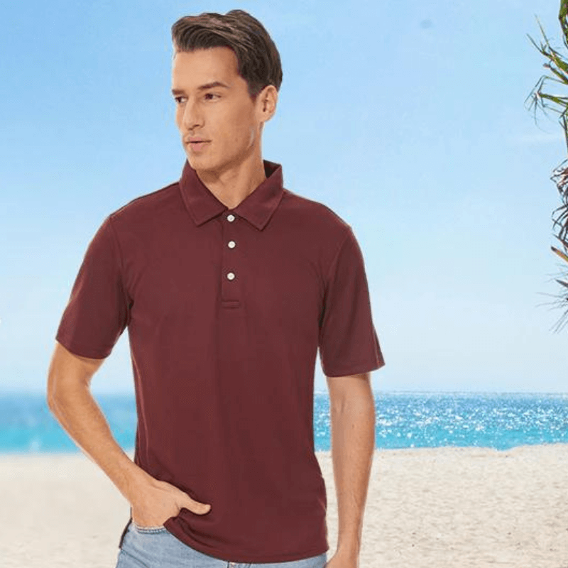 Heren Sneldrogend Poloshirt