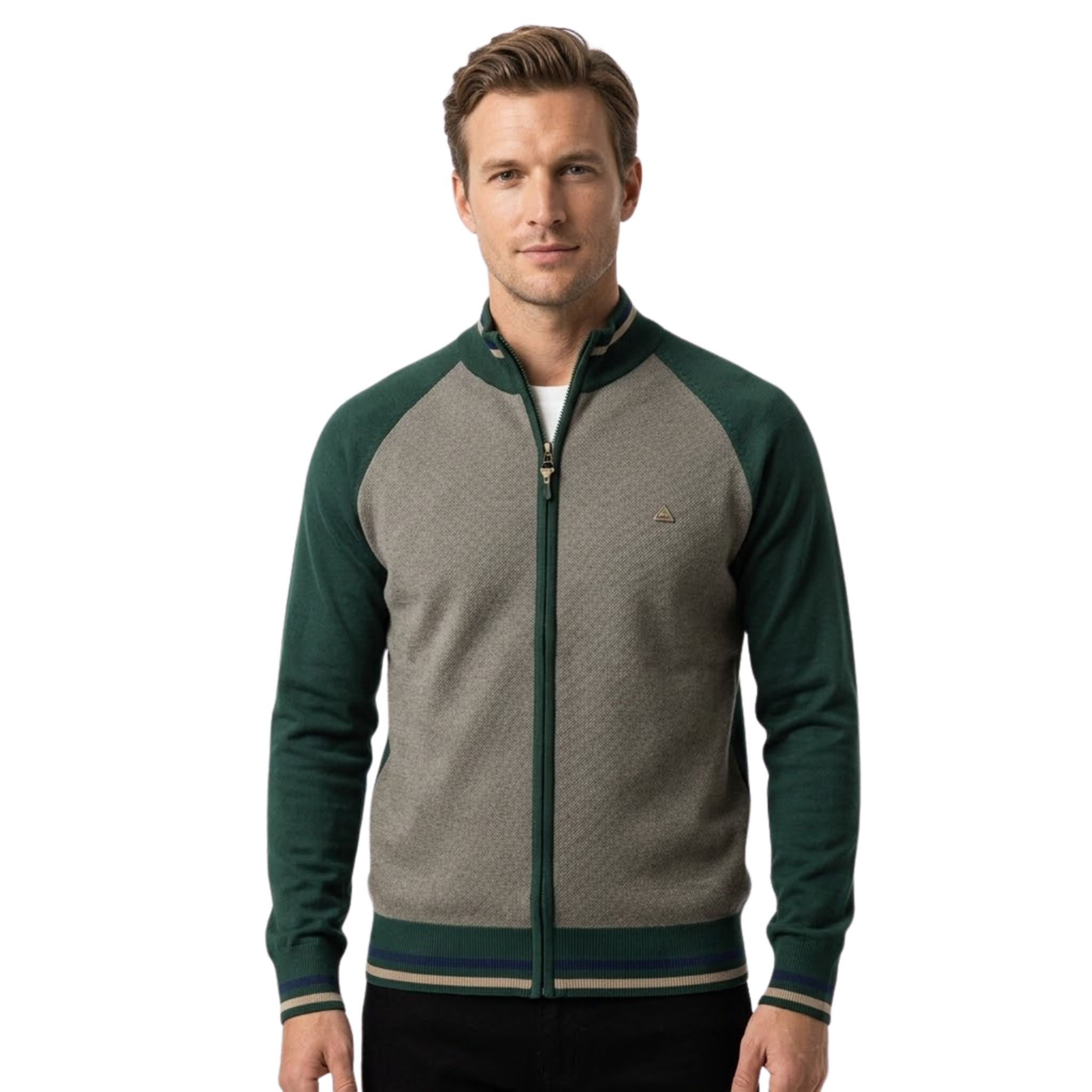Heren Vest Met Ritssluiting Casual Stijl