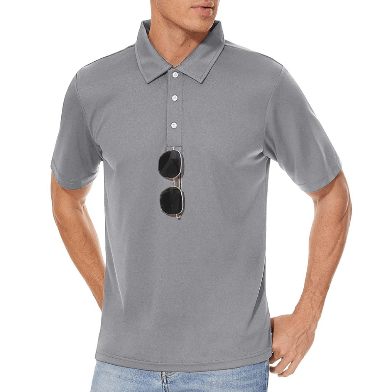 Heren Sneldrogend Poloshirt