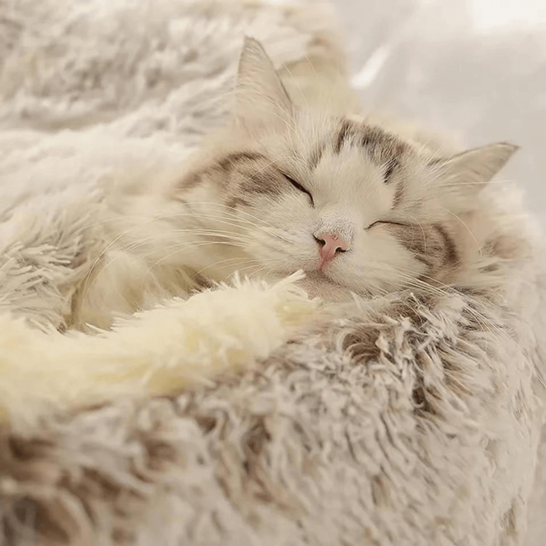 Huisdier's Comfortabele Pluche Nest Bed