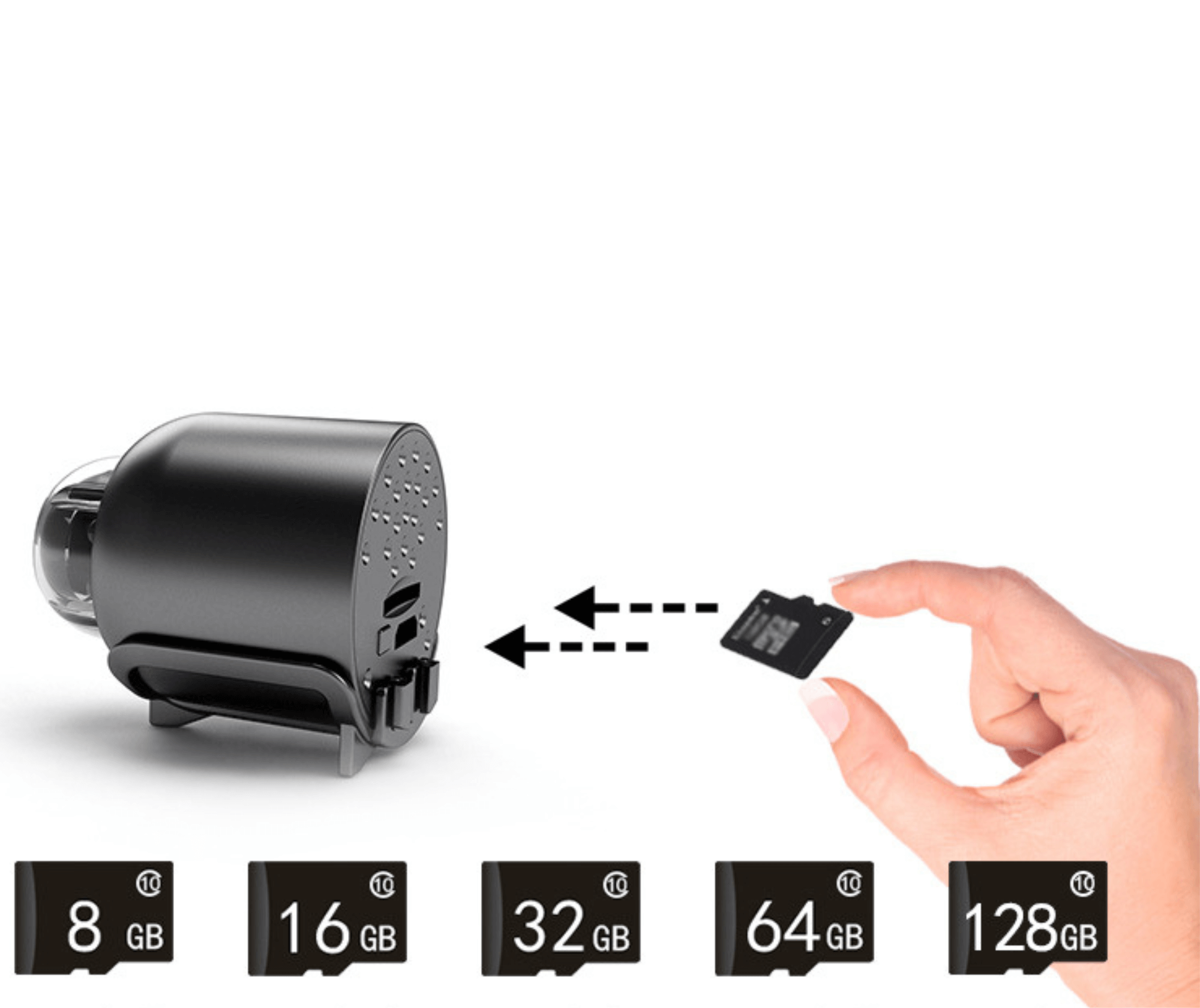 Miniatuur WiFi Bewakingscamera