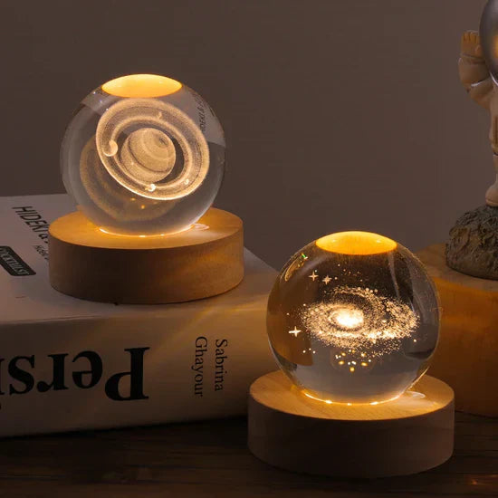 3D Kristallen Bol met LED-verlichting voor Decoratie 1
