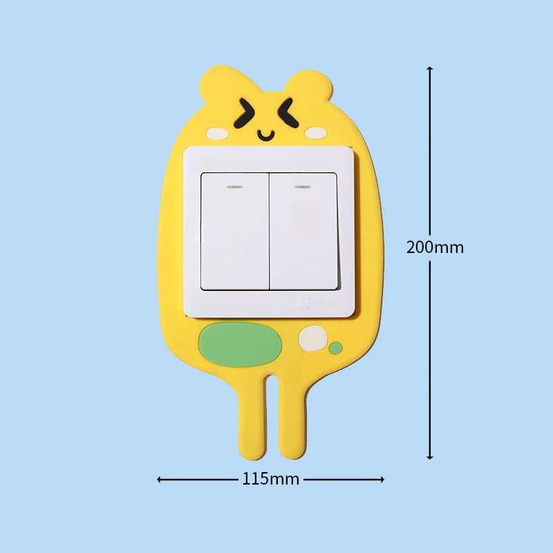 3D Lichtgevende Cartoon Outlet Sticker 8
