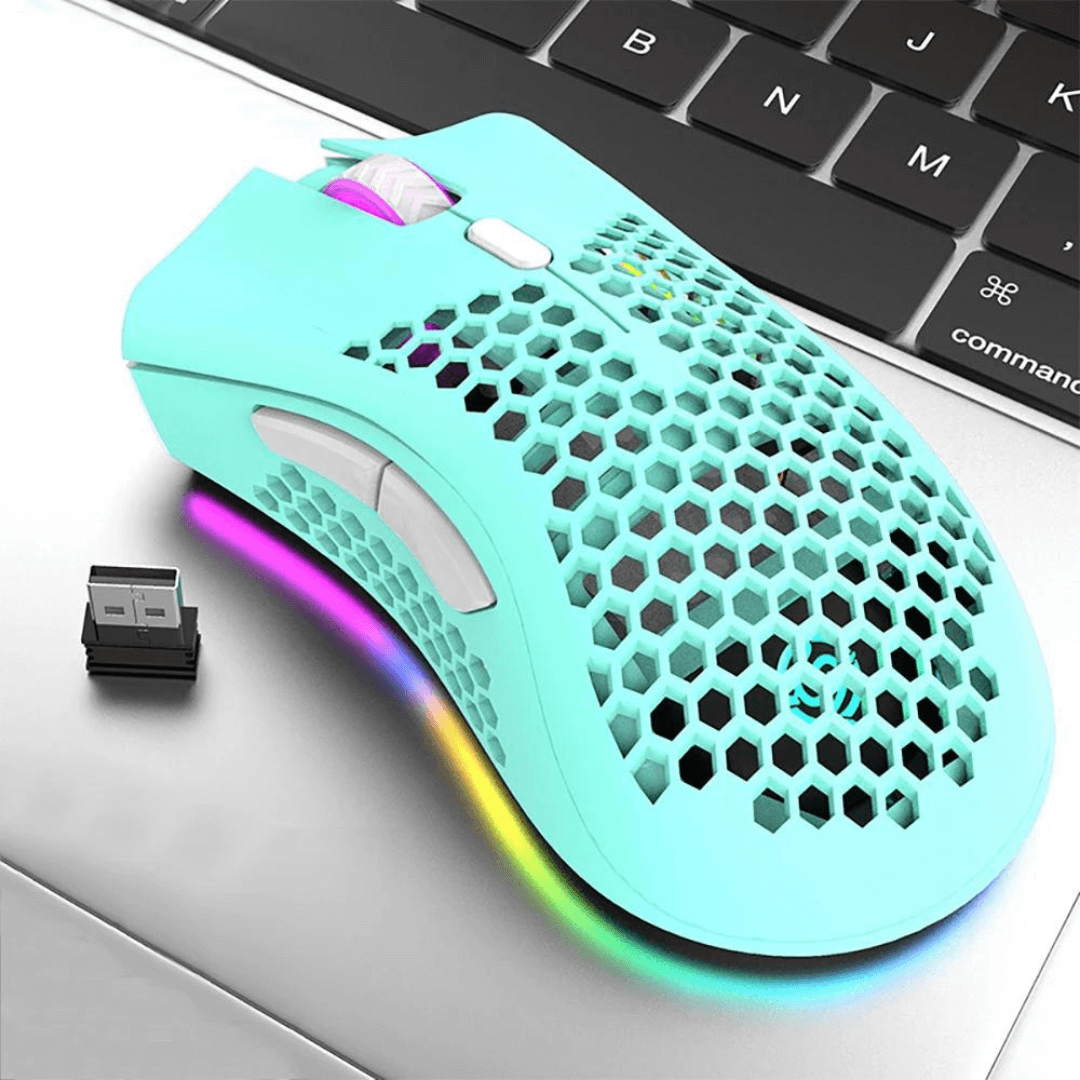 RGB Honingraat Draadloze Muis