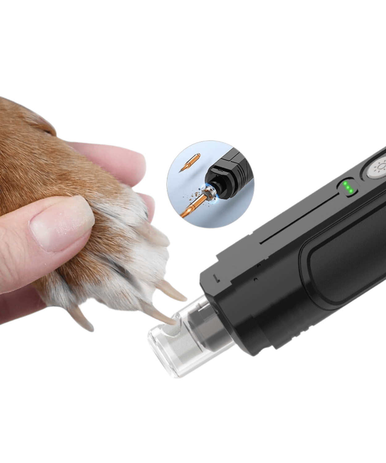 Verlichte Elektrische Huisdier Nageltrimmer