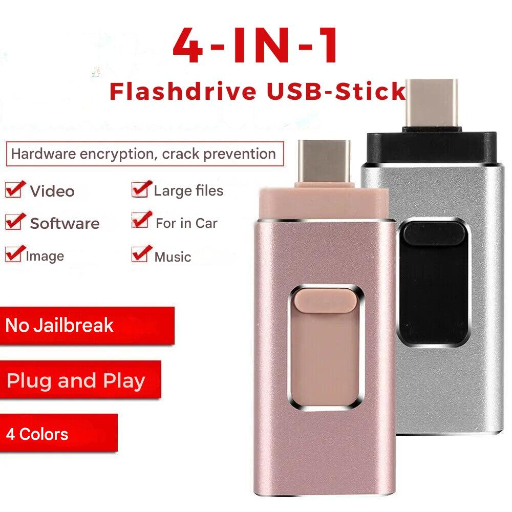 4-in-1 Flashdrive voor Smartphones en Tablets 3