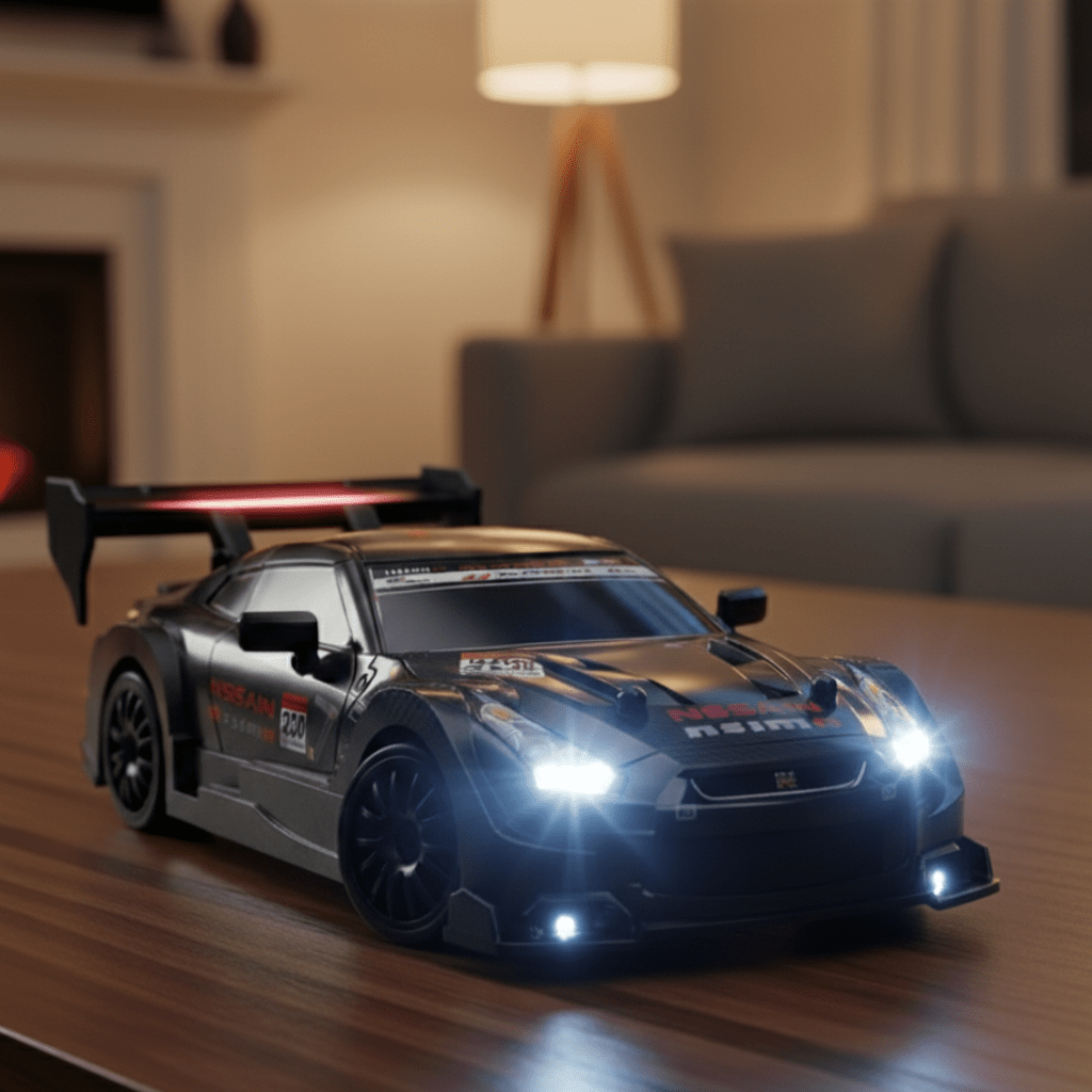 4WD RC Driftauto met Gladde Banden 0