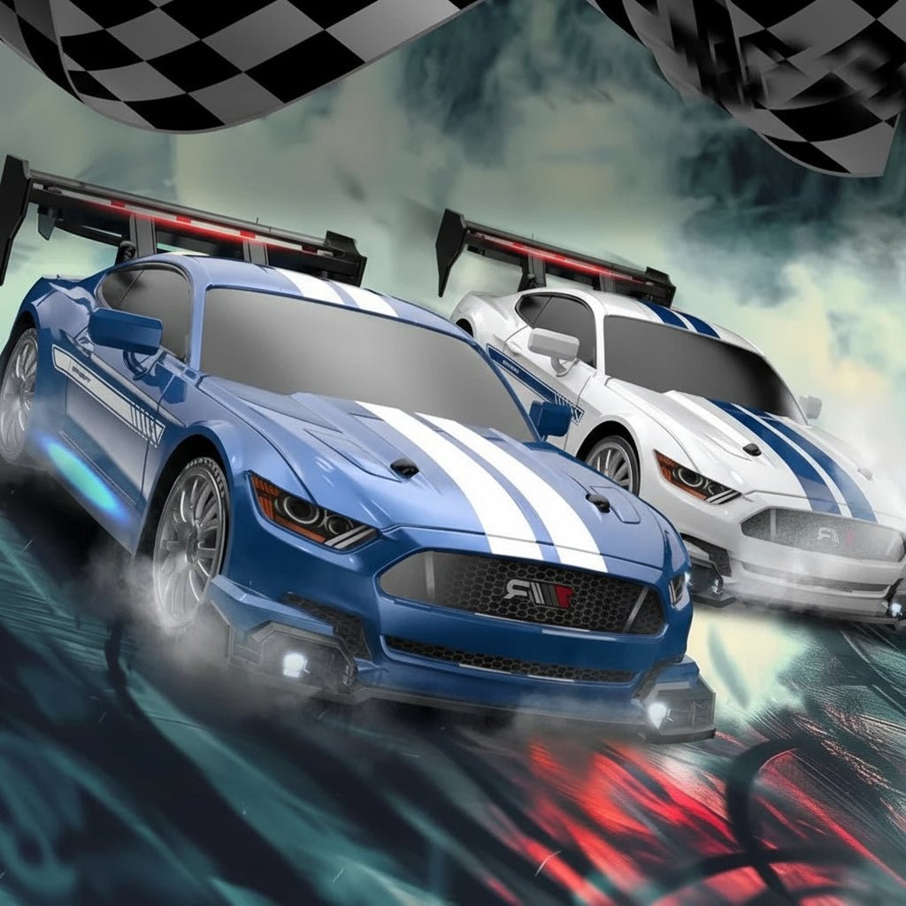 4WD RC Driftauto met Gladde Banden 3