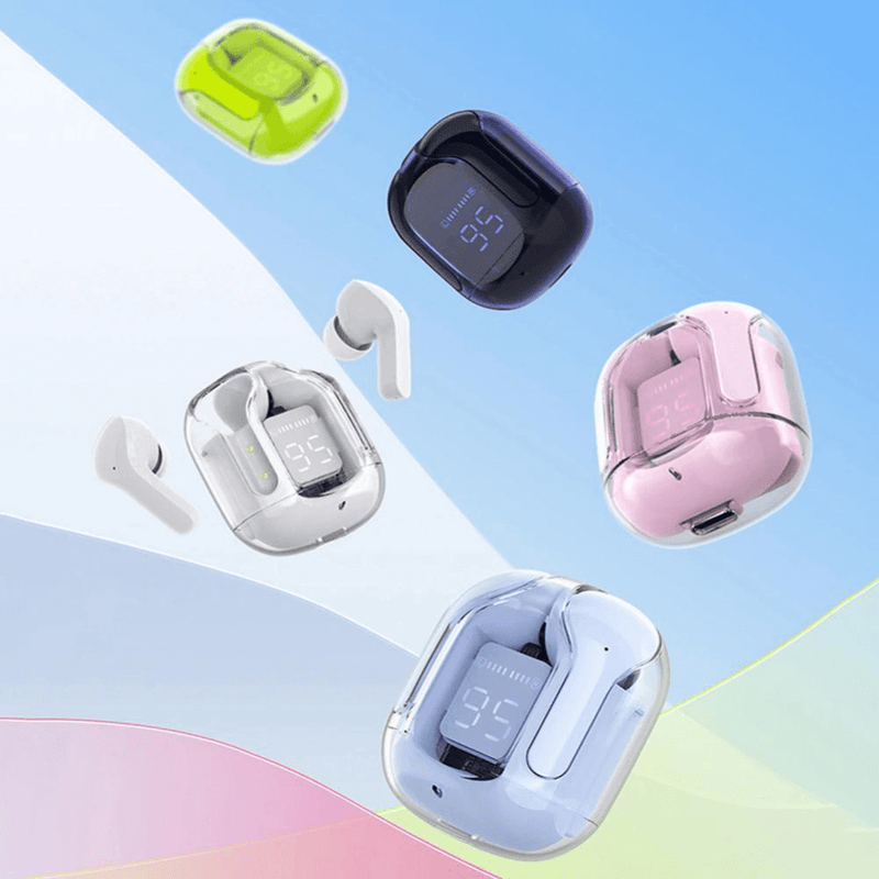 Transparante LED Bluetooth-oortelefoons
