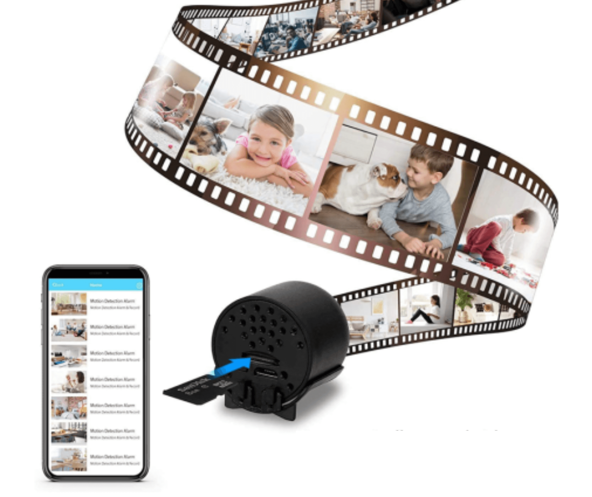 Miniatuur WiFi Bewakingscamera