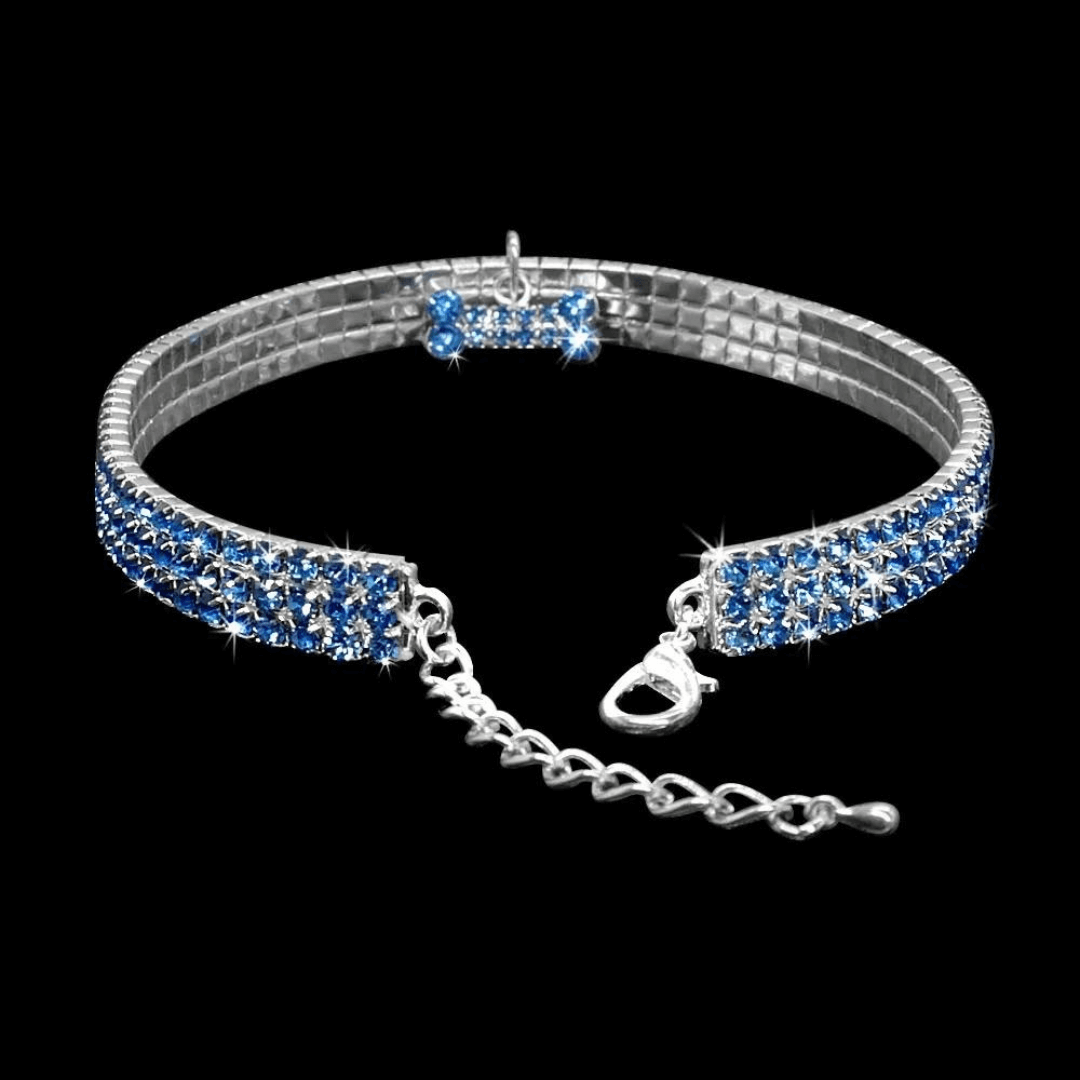 Rhinestone Halsband voor Huisdieren