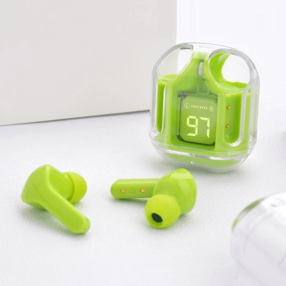 Transparante LED Bluetooth-oortelefoons