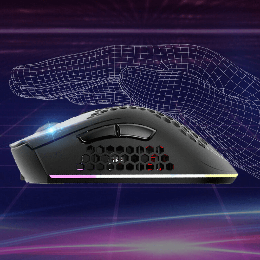 RGB Honingraat Draadloze Muis