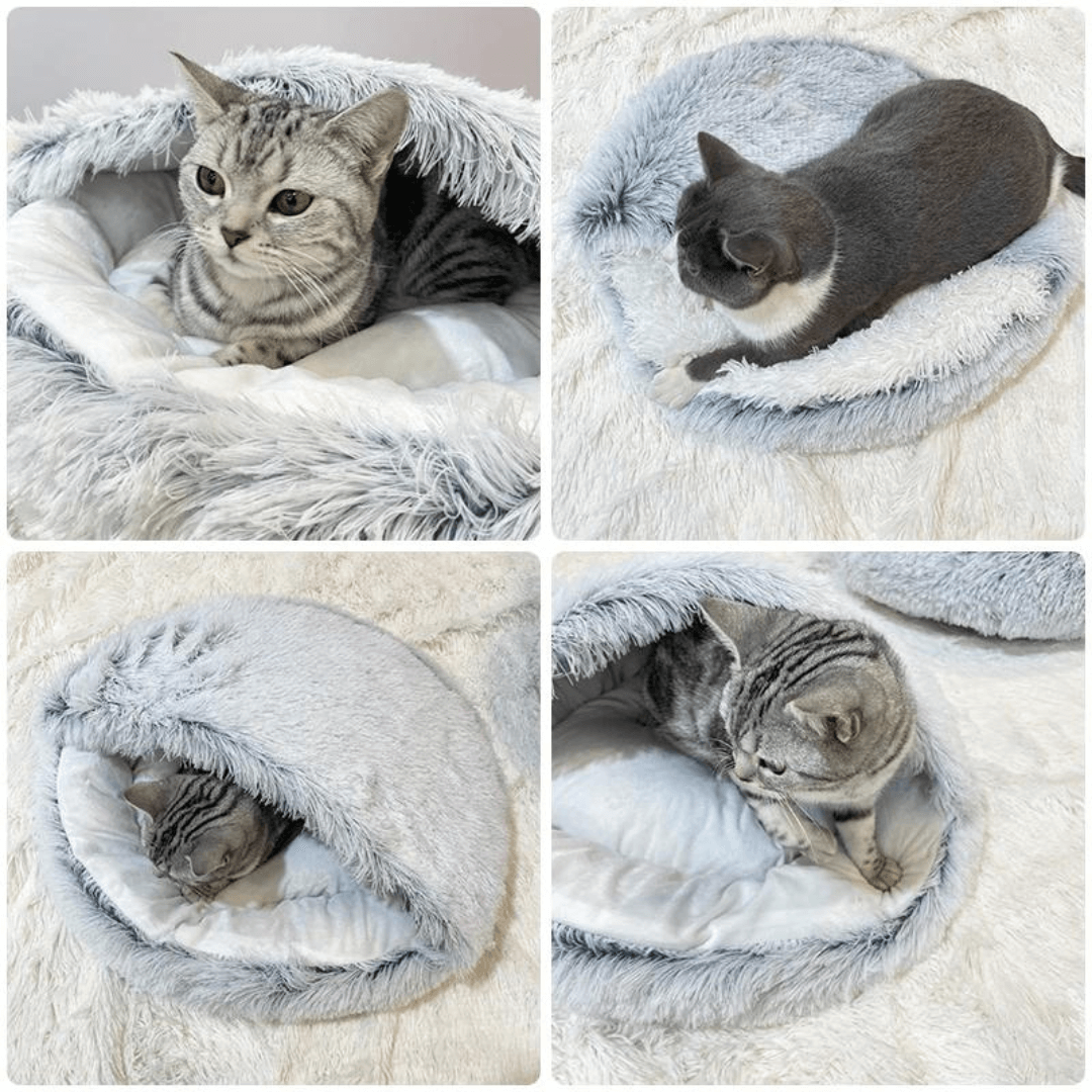 Huisdier's Comfortabele Pluche Nest Bed