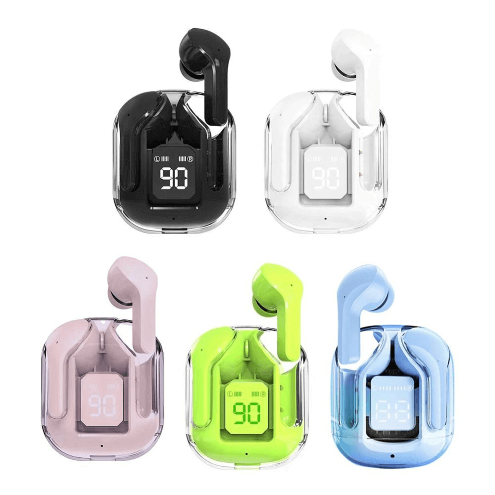 Transparante LED Bluetooth-oortelefoons