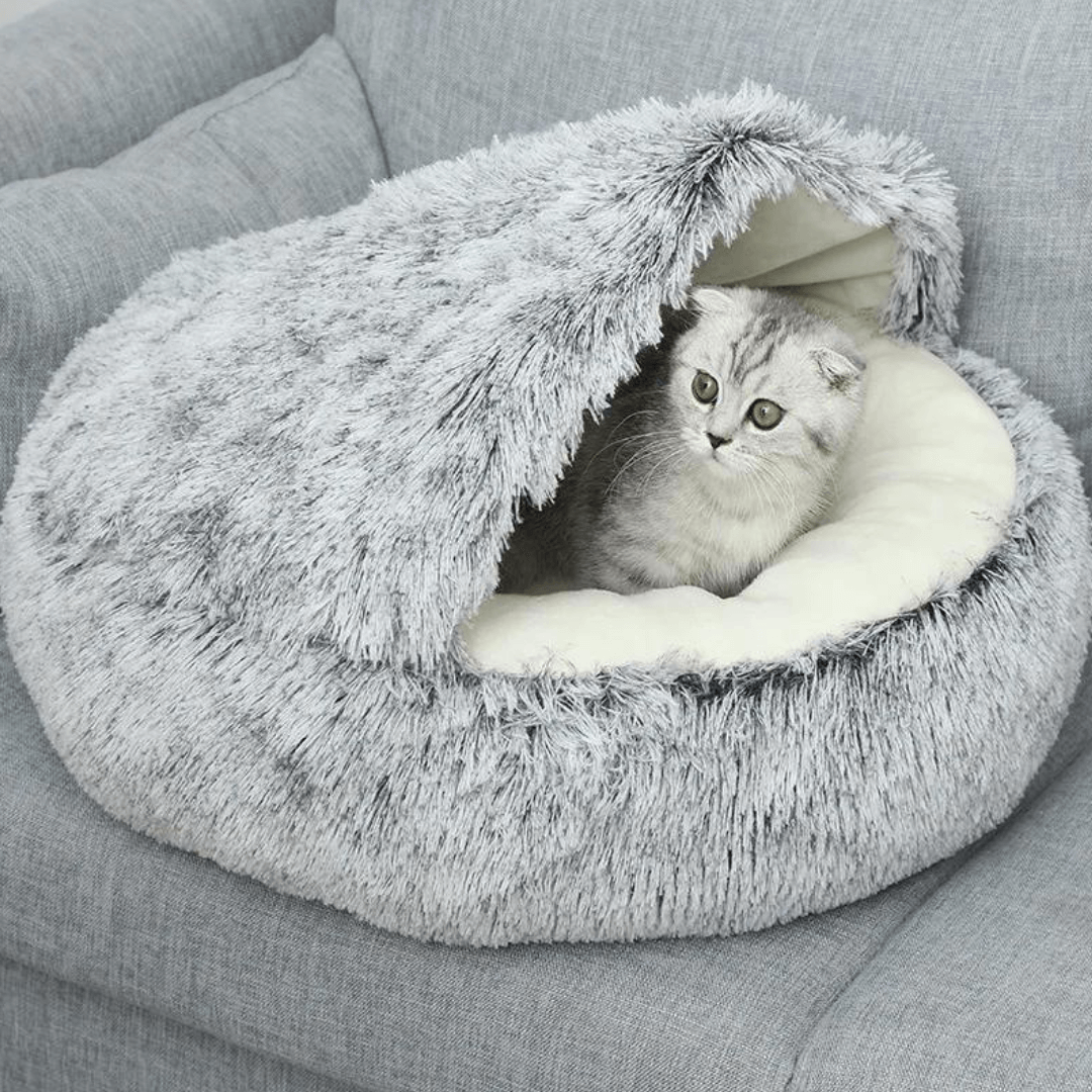 Huisdier's Comfortabele Pluche Nest Bed
