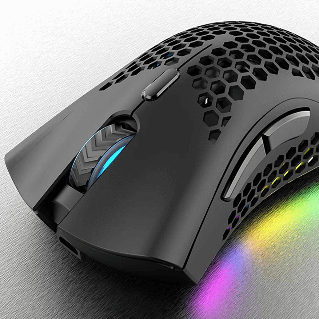 RGB Honingraat Draadloze Muis
