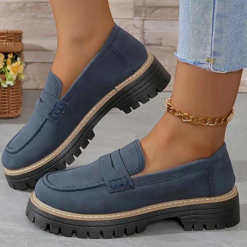 Dames Loafers Casual Chic Suède
